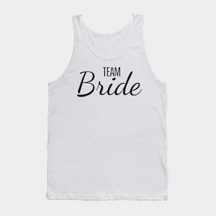 Team Bride design for bright colors Tank Top